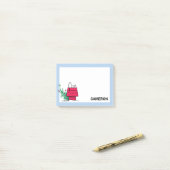Post-it® cacahuètes | Être festif | Ajouter Votre Nom (Sur un bureau)