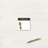 Post-it® cacahuètes | Franklin Smile (Sur un bureau)