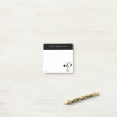 Post-it® cacahuètes | Joueur de trompette Snoopy (Sur un bureau)