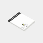 Post-it® cacahuètes | Joueur de trompette Snoopy (Incliné)