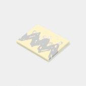 Post-it® cacahuètes | La Bande sur le Zig Zag (Incliné)