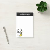 Post-it® cacahuètes | Lecteur Snoopy Saxophone (Bureau)