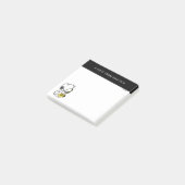 Post-it® cacahuètes | Lecteur Snoopy Saxophone (Incliné)