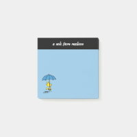 cacahuètes | Parapluie bleu Woodstock