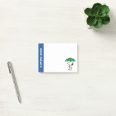 Post-it® cacahuètes | Parapluie vert Snoopy (Bureau)