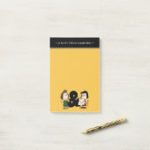 Post-it® cacahuètes | Pepperment Patty & Marcie (Sur un bureau)