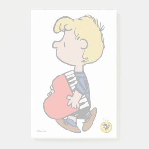 Post-it® cacahuètes   Piano de voyage Schroeder