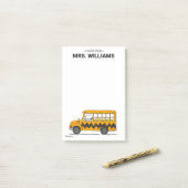 Post-it® cacahuètes | Pilote de bus Snoopy (Sur un bureau)