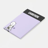 Post-it® cacahuètes | Saint Valentin | Charlie Brown & Snoo (Incliné)