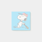 Post-it® cacahuètes | Snoopy at Bat (Devant)