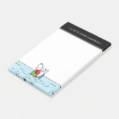 Post-it® cacahuètes | Snoopy Beach Ball Beach (Incliné)