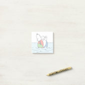 Post-it® cacahuètes | Snoopy Beach Ball Beach (Sur un bureau)