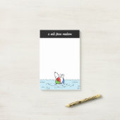 Post-it® cacahuètes | Snoopy Beach Ball Beach (Sur un bureau)