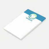 Post-it® cacahuètes | Snoopy Blue Deco Dreams | Ajouter Vot (Incliné)