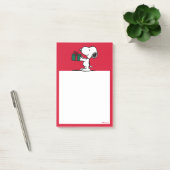Post-it® cacahuètes | Snoopy Christmas Gift Giver (Bureau)