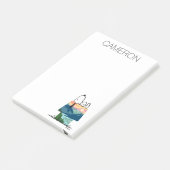 Post-it® cacahuètes | Snoopy Dog House Sunrise (Incliné)