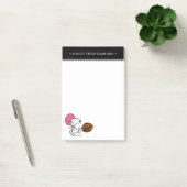Post-it® cacahuètes | Snoopy Football Kicker (Bureau)