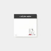 Post-it® cacahuètes | Snoopy Ho Ho Ho Plat alimentaire (Devant)