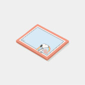 Post-it® cacahuètes | Snoopy Je suis fier de moi (Incliné)