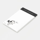 Post-it® cacahuètes | Snoopy Joue Au Tennis (Incliné)
