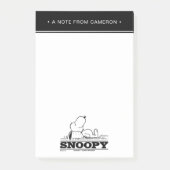Post-it® cacahuètes | Snoopy Reest Break (Devant)