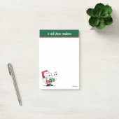Post-it® cacahuètes | Snoopy Santa Claus Accordian (Bureau)