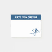 Post-it® cacahuètes | Snoopy Ski Trip (Devant)