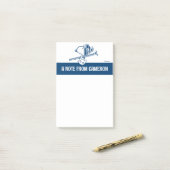 Post-it® cacahuètes | Snoopy Ski Trip (Sur un bureau)