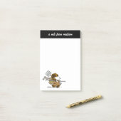 Post-it® cacahuètes | Snoopy Snow Warrior (Sur un bureau)