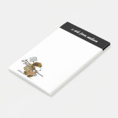 Post-it® cacahuètes | Snoopy Snow Warrior (Incliné)