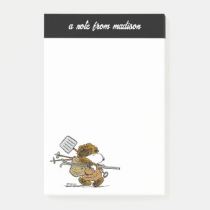 Post-it® cacahuètes   Snoopy Snow Warrior