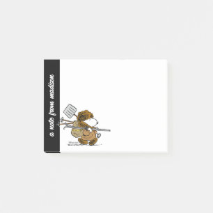 Post-it® cacahuètes   Snoopy Snow Warrior