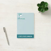 Post-it® cacahuètes | Snoopy sur Skis (Bureau)