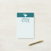 Post-it® cacahuètes | Snoopy Vail Colorado (Sur un bureau)