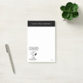 Post-it® cacahuètes | Snoopy Vous ne pouvez pas regarder to (Bureau)