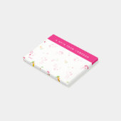 Post-it® cacahuètes | Snoopy & Woodstock Cherry Motif (Incliné)