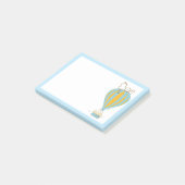 Post-it® cacahuètes | Snoopy & Woodstock Hot Air Balloon (Incliné)