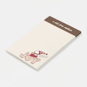 Post-it® cacahuètes | Snoopy & Woodstock Joy Sled Ride (Incliné)