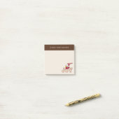 Post-it® cacahuètes | Snoopy & Woodstock Joy Sled Ride (Sur un bureau)