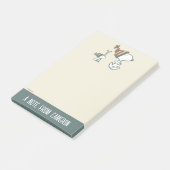 Post-it® cacahuètes | Snoopy & Woodstock Ski Trip (Incliné)