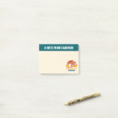 Post-it® cacahuètes | Snoopy & Woodstock Ski Trip (Sur un bureau)