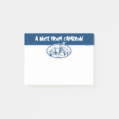 Post-it® cacahuètes | Snoopy & Woodstock Skiing (Devant)