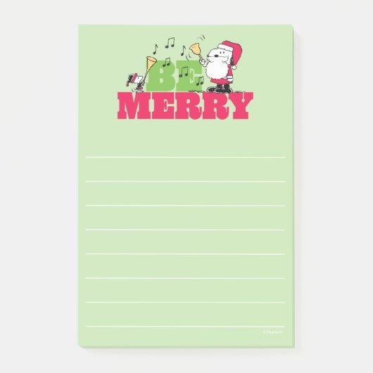 Post-it® cacahuètes | Sois Joyeux Noël (Devant)