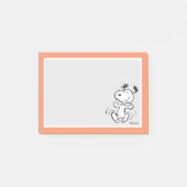 Post-it® cacahuètes | Une Danse Heureuse Snoopy (Devant)