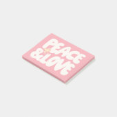 Post-it® cacahuètes | Woodstock Peace & Love (Incliné)