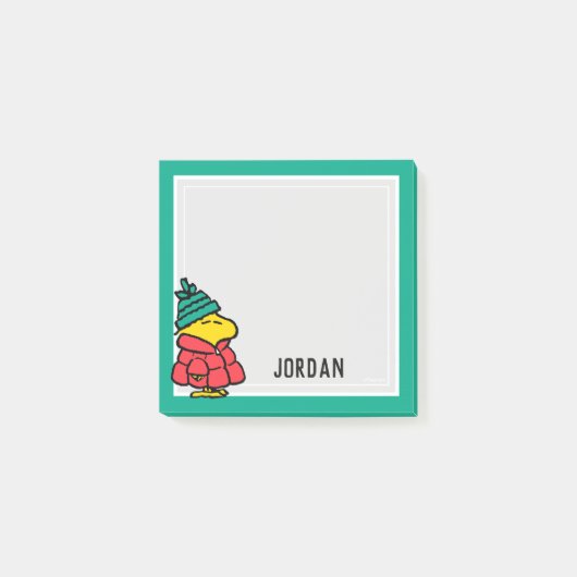 Post-it® cacahuètes | Woodstock Puffy | Ajouter Votre Nom (Devant)