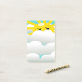 POST-IT® CACHAGE DU SOLEIL (Sur un bureau)