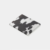 Post-it® Cachette de vache noir blanc (Incliné)