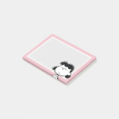 Post-it® Cachou | Les Visages de Lucy (Incliné)