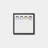 Post-it® Cachou | Visages de Lucy (Devant)